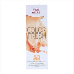 wella color fresh nº 6.0, 75 ml hinta ja tiedot | Hiusvärit | hobbyhall.fi