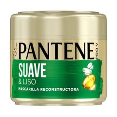 pantene pro-v smooth & sleek korjaava hiusnaamio, 300 ml hinta ja tiedot | Hiusnaamiot, öljyt ja seerumit | hobbyhall.fi