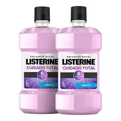 listerine total care -suuvesi, 2 x 1000 ml. hinta ja tiedot | Suuhygienia | hobbyhall.fi