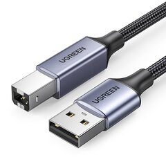 USB-B - USB 2.0 tulostinkaapeli, 5 m, musta hinta ja tiedot | Puhelinkaapelit | hobbyhall.fi