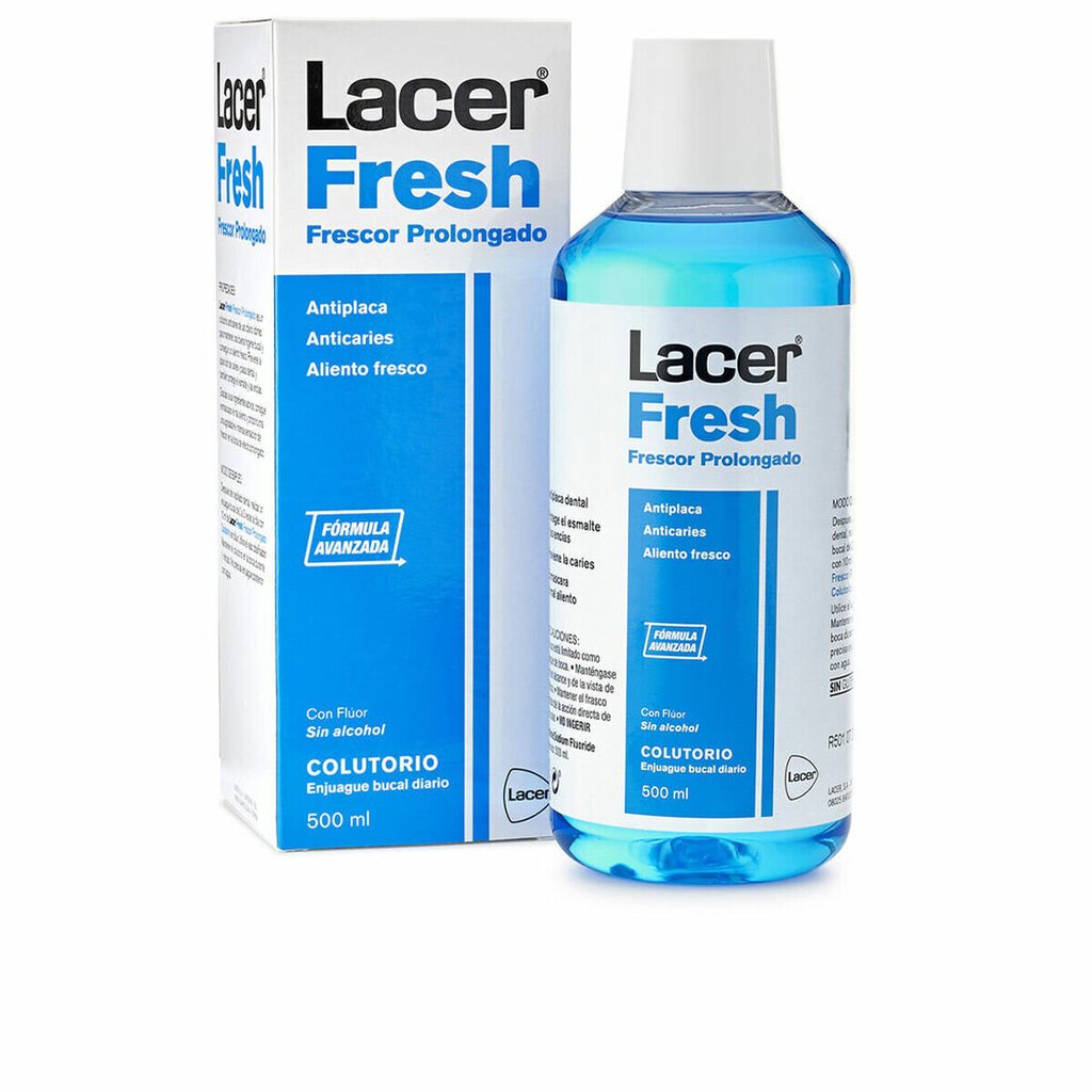 suuvesi lacer fresh, 500 ml hinta ja tiedot | Suuhygienia | hobbyhall.fi