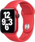 Vaihtohihna Apple Watch (40mm) - (PRODUCT)Red Sport Band, MYAR2 hinta ja tiedot | Älykellojen ja aktiivisuusrannekkeiden lisätarvikkeet | hobbyhall.fi