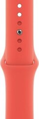 Vaihtohihna Apple Watch 44mm Pink Citrus Sport Band Regular hinta ja tiedot | Älykellojen ja aktiivisuusrannekkeiden lisätarvikkeet | hobbyhall.fi