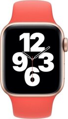 Vaihtohihna Apple Watch 44mm Pink Citrus Sport Band Regular hinta ja tiedot | Älykellojen ja aktiivisuusrannekkeiden lisätarvikkeet | hobbyhall.fi