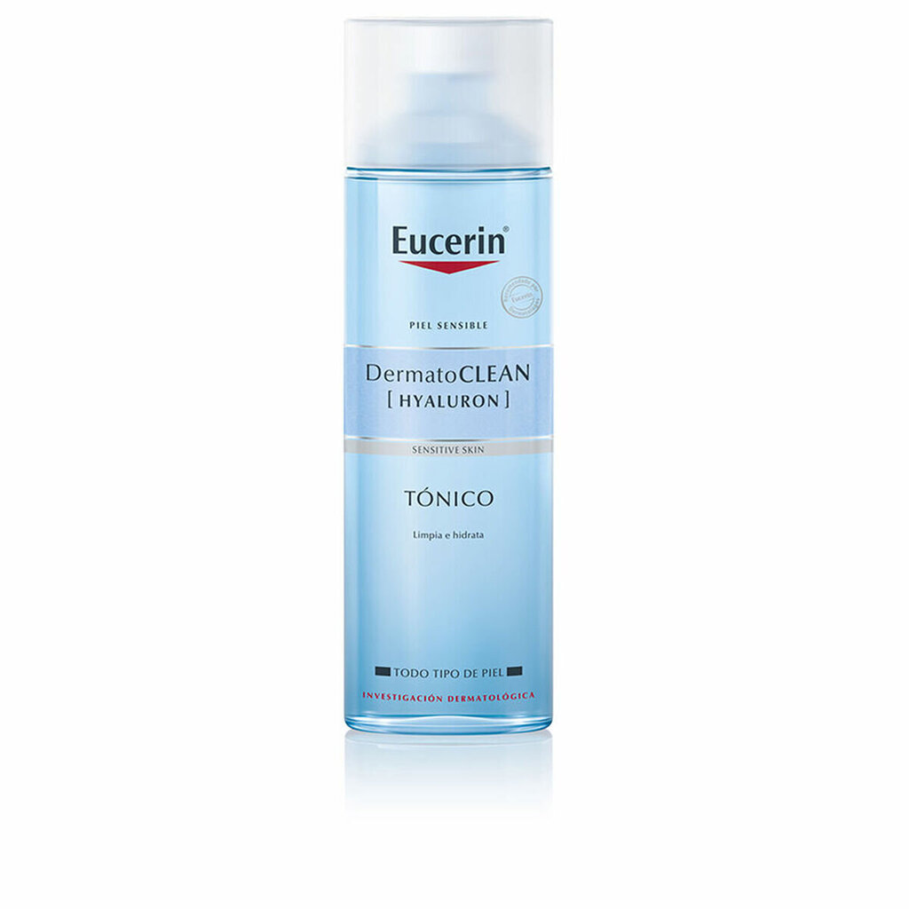 eucerin dermatoclean hyaluron kasvovesi, 200 ml hinta ja tiedot | Kasvojen puhdistusaineet | hobbyhall.fi