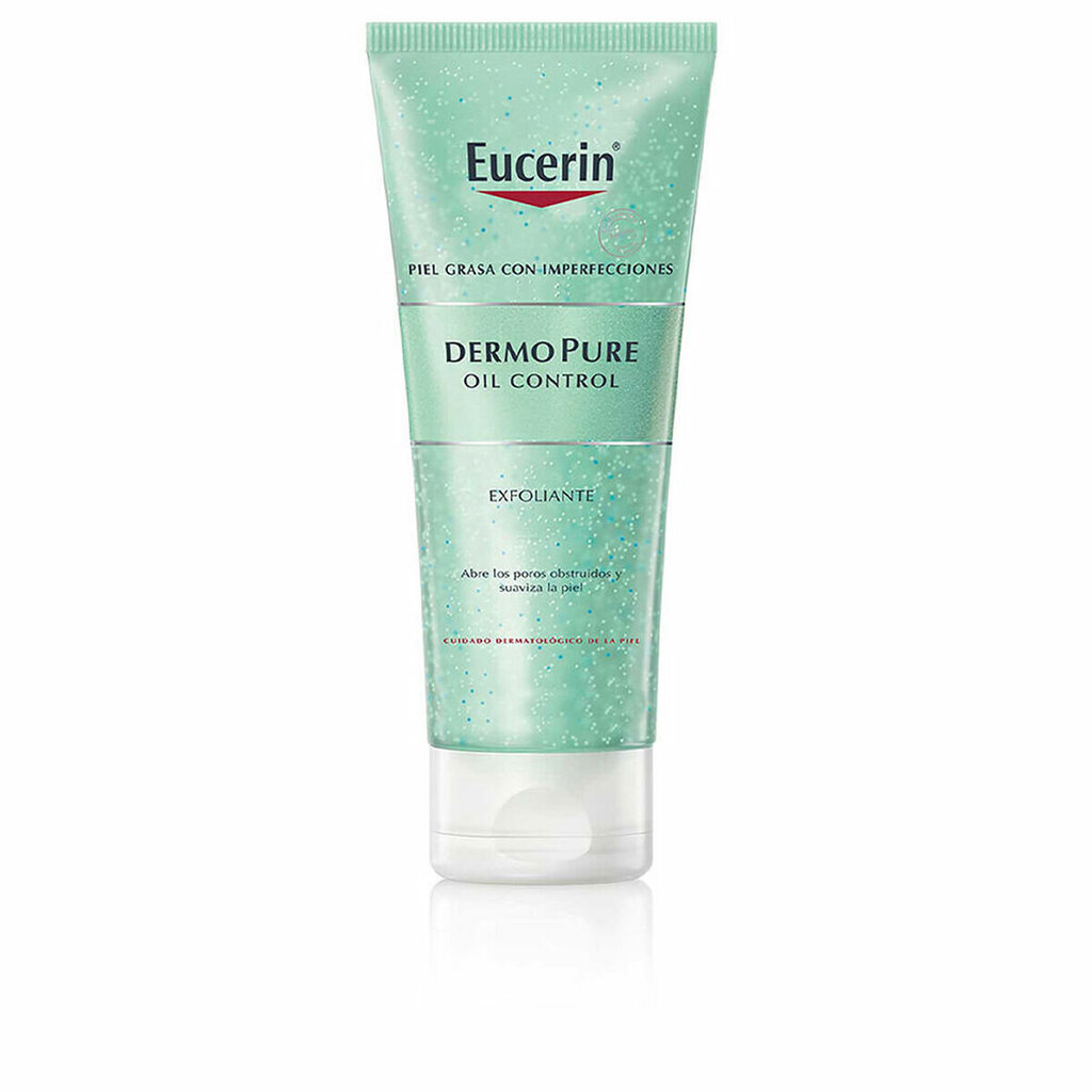 eucerin dermopure oil control -kasvokuorinta 100 ml hinta ja tiedot | Kasvojen puhdistusaineet | hobbyhall.fi