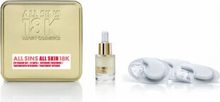 all sins 18k all skin eye rescue 21 days intensive treatment: silmäseerumi, 15 ml + silmätyynyt, 3x2 kpl. hinta ja tiedot | Silmänympärysvoiteet ja seerumit | hobbyhall.fi