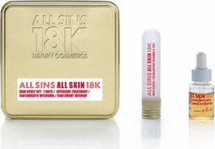 all sins 18k all skin sculp 7 days intensive treatment: seerumi c-vitamiinilla 5x50mg + seerumi, 5 ml hinta ja tiedot | Kasvoöljyt ja seerumit | hobbyhall.fi