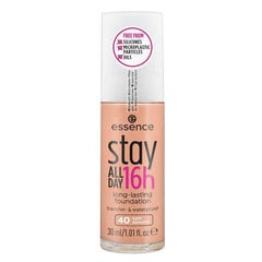 essence stay all day 16h 40-pehmeä manteli, 30 ml hinta ja tiedot | Meikkivoiteet ja puuterit | hobbyhall.fi