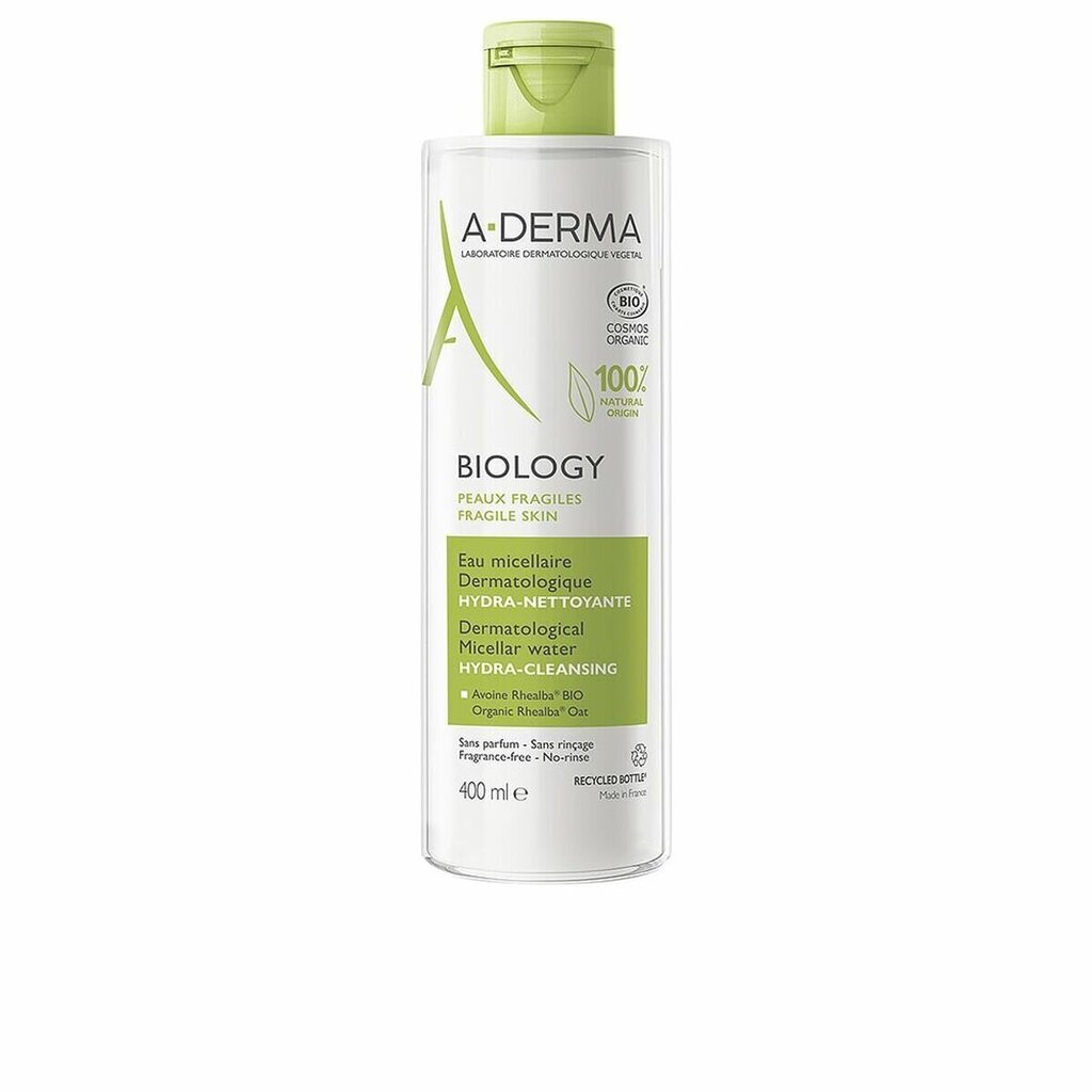 micellar water a-derma biology dermatological micellar water, 400ml hinta ja tiedot | Kasvojen puhdistusaineet | hobbyhall.fi