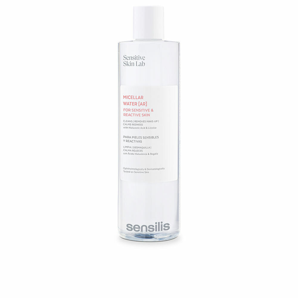 sensilis micellar water ar sensitive, herkälle iholle sensilis micellar water ar sensitive, 400 ml hinta ja tiedot | Kasvojen puhdistusaineet | hobbyhall.fi