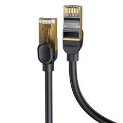 Nopea verkkokaapeli RJ45 Cat 7 10Gbps 8m musta hinta ja tiedot | Kaapelit ja adapterit | hobbyhall.fi