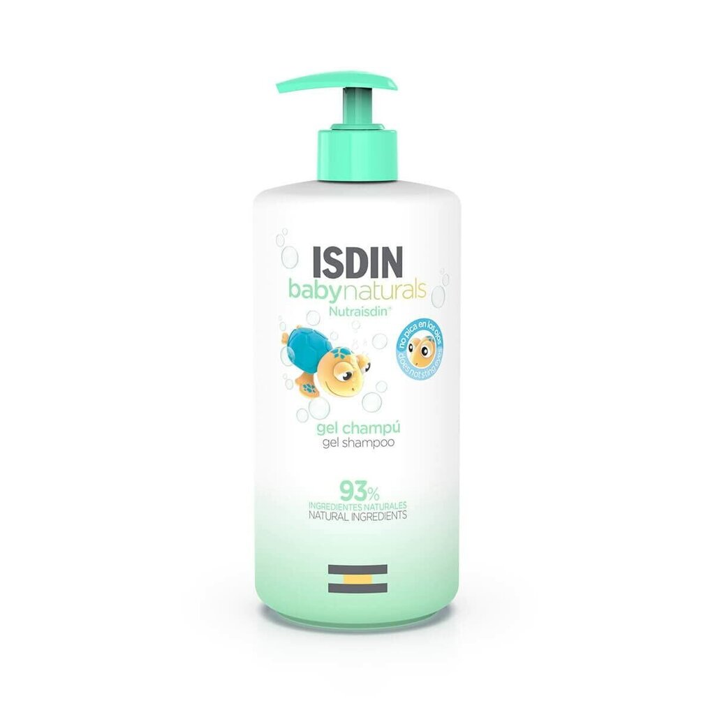 geeli ja shampoo isdin baby naturals nutraisdin, 750 ml hinta ja tiedot | Shampoot | hobbyhall.fi