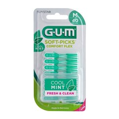 gum softpicks comfort flex minttu 40 kpl hinta ja tiedot | Suuhygienia | hobbyhall.fi