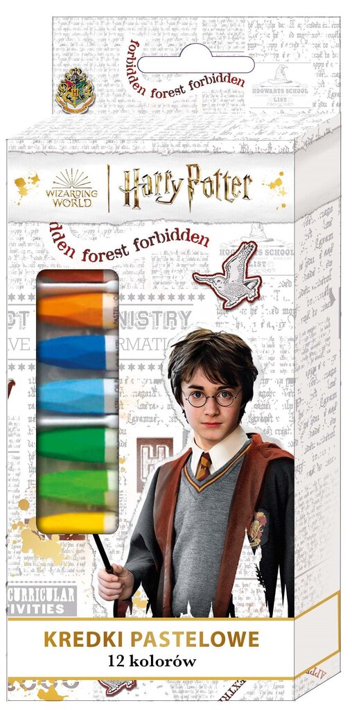 Jumbo-väriliidut 12 väriä Harry Potter -teemalla hinta ja tiedot | Taide- ja askartelutarvikkeet | hobbyhall.fi