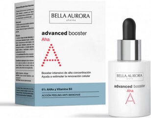 kasvoseerumi bella aurora advanced booster aha, 30ml hinta ja tiedot | Kasvoöljyt ja seerumit | hobbyhall.fi