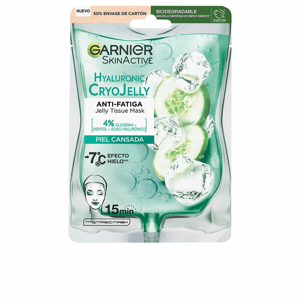 garnier hyaluronic cryojelly kasvonaamio, 5 g hinta ja tiedot | Kasvonaamiot ja silmänalusaamiot | hobbyhall.fi