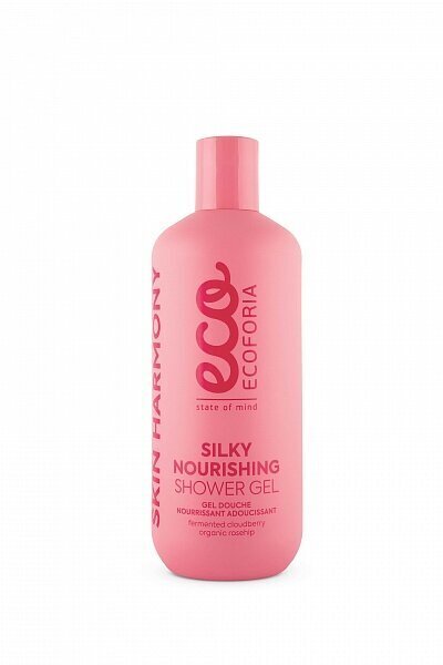 ravitseva suihkugeeli ecoforia silky nourishing, 400 ml hinta ja tiedot | Suihkusaippuat ja suihkugeelit | hobbyhall.fi