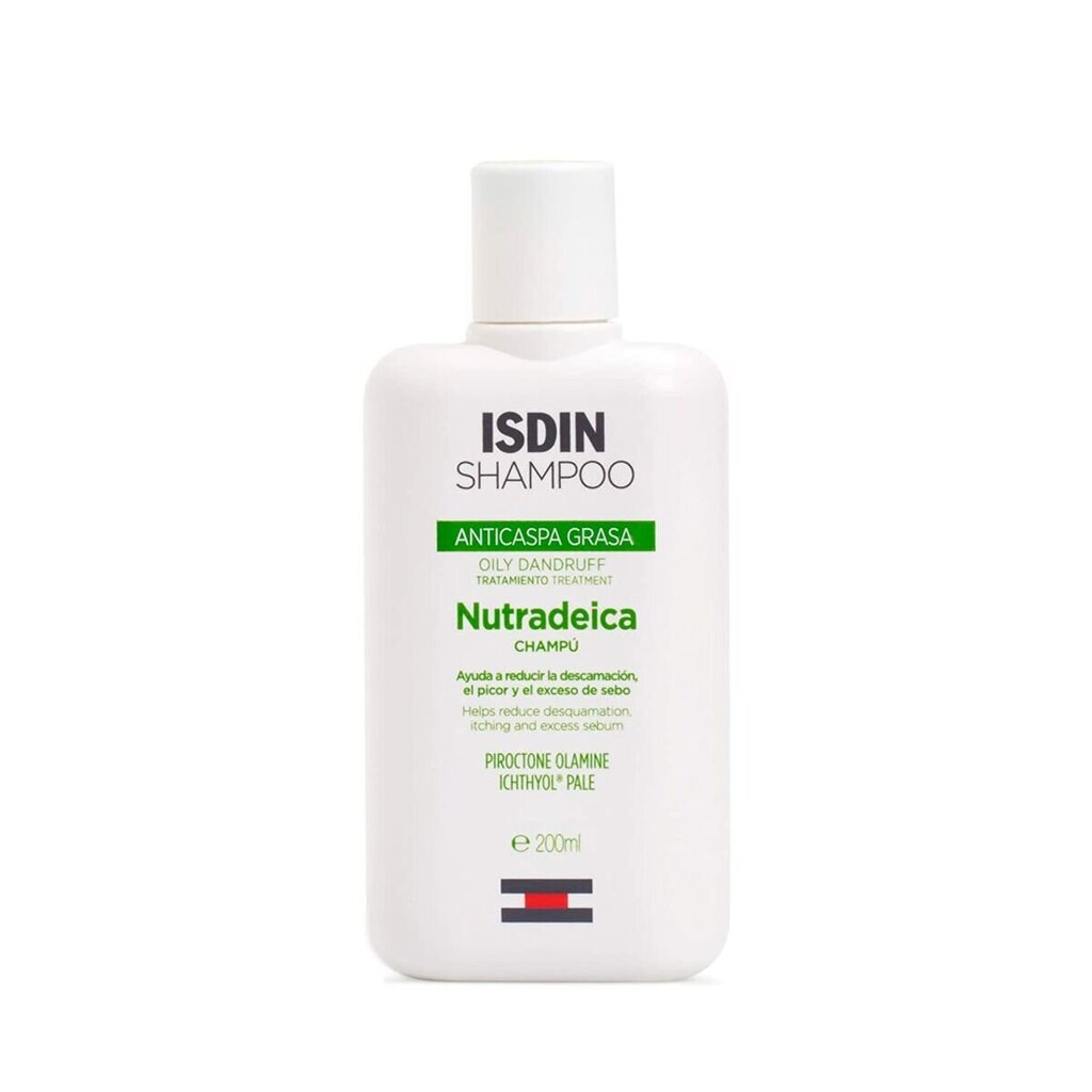 isdin nutradeica hilseenestoshampoo, 200 ml hinta ja tiedot | Shampoot | hobbyhall.fi