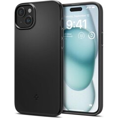 Ohut suojakotelo iPhone 15, musta hinta ja tiedot | Puhelimen kuoret ja kotelot | hobbyhall.fi