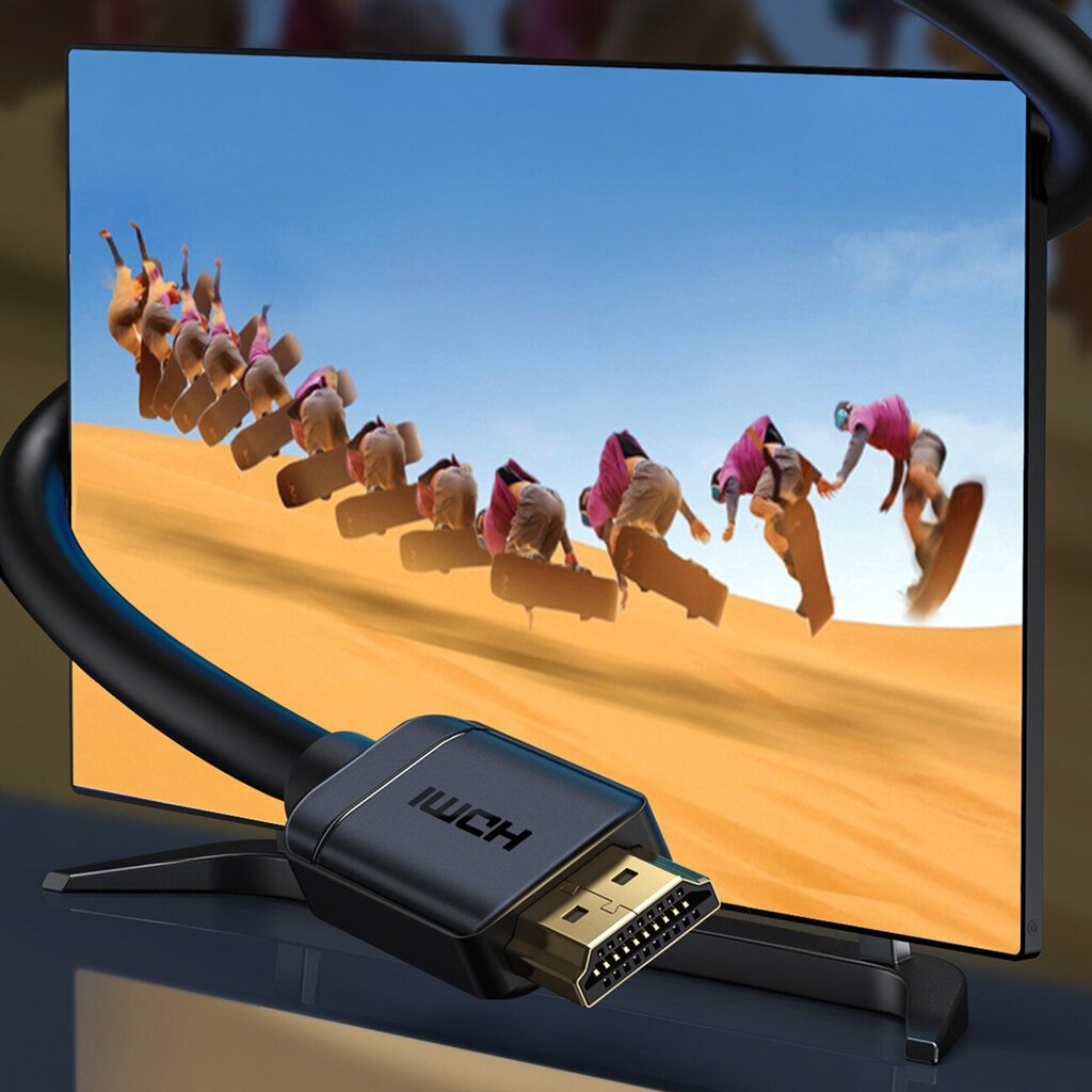 Pitkä HDMI 2.0 kaapeli 1080p 60Hz 20m, musta hinta ja tiedot | Kaapelit ja adapterit | hobbyhall.fi