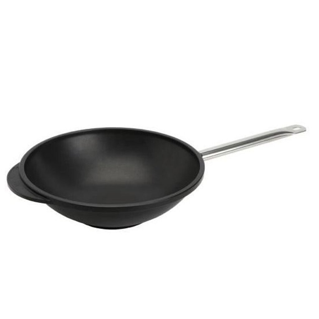 Ammattimainen wok-pannu 320 mm, Hendi, musta hinta ja tiedot | Paistinpannut | hobbyhall.fi