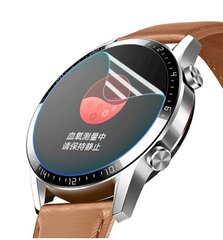 Fusion TPU täyskantinen näytönsuoja Samsung Galaxy Watch 4 40mm:lle hinta ja tiedot | Älykellojen ja aktiivisuusrannekkeiden lisätarvikkeet | hobbyhall.fi