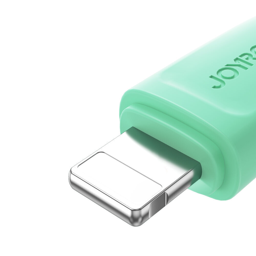 Vihreä iPhone USB-kaapeli, 1m hinta ja tiedot | Puhelinkaapelit | hobbyhall.fi