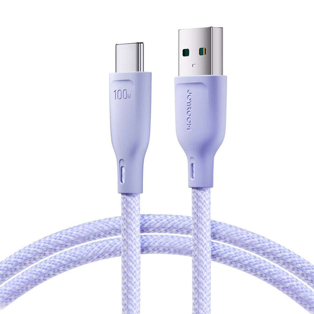 USB-kaapeli, 1m, violetti hinta ja tiedot | Puhelinkaapelit | hobbyhall.fi