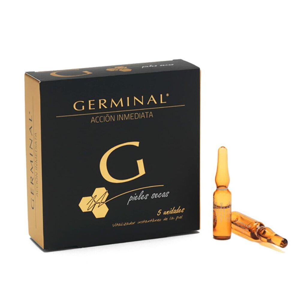 germinal dry skin kosteuttava ampulli kasvoille, naisille, 5 x 1,5 ml. hinta ja tiedot | Kasvoöljyt ja seerumit | hobbyhall.fi