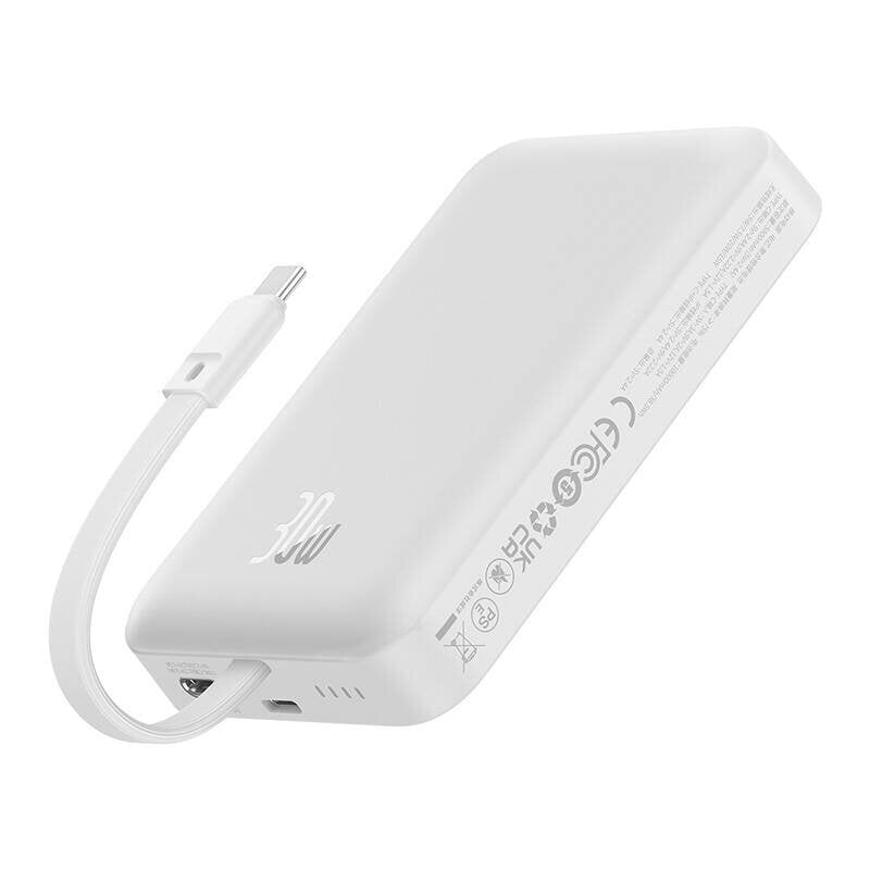 MagSafe 30W ulkoinen akku USB-C:llä, valkoinen hinta ja tiedot | Varavirtalähteet | hobbyhall.fi