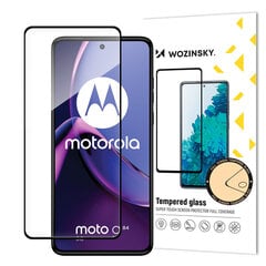 Karkaistu lasi 9H koko näytölle Motorola Moto G84 mustalla kehyksellä hinta ja tiedot | Näytönsuojakalvot ja -lasit | hobbyhall.fi