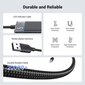 USB-A 3.0 HUB-sovitin 4 portilla ja virtakaapelilla, musta hinta ja tiedot | Adapterit | hobbyhall.fi