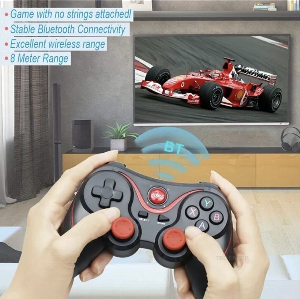 X3 Wireless Joystick Bluetooth-peliohjain hinta ja tiedot | Pelikonsolitarvikkeet | hobbyhall.fi