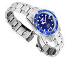 Unisex-kello Invicta Pro Diver, 37mm, WR200, hopea/sininen hinta ja tiedot | Naisten kellot | hobbyhall.fi