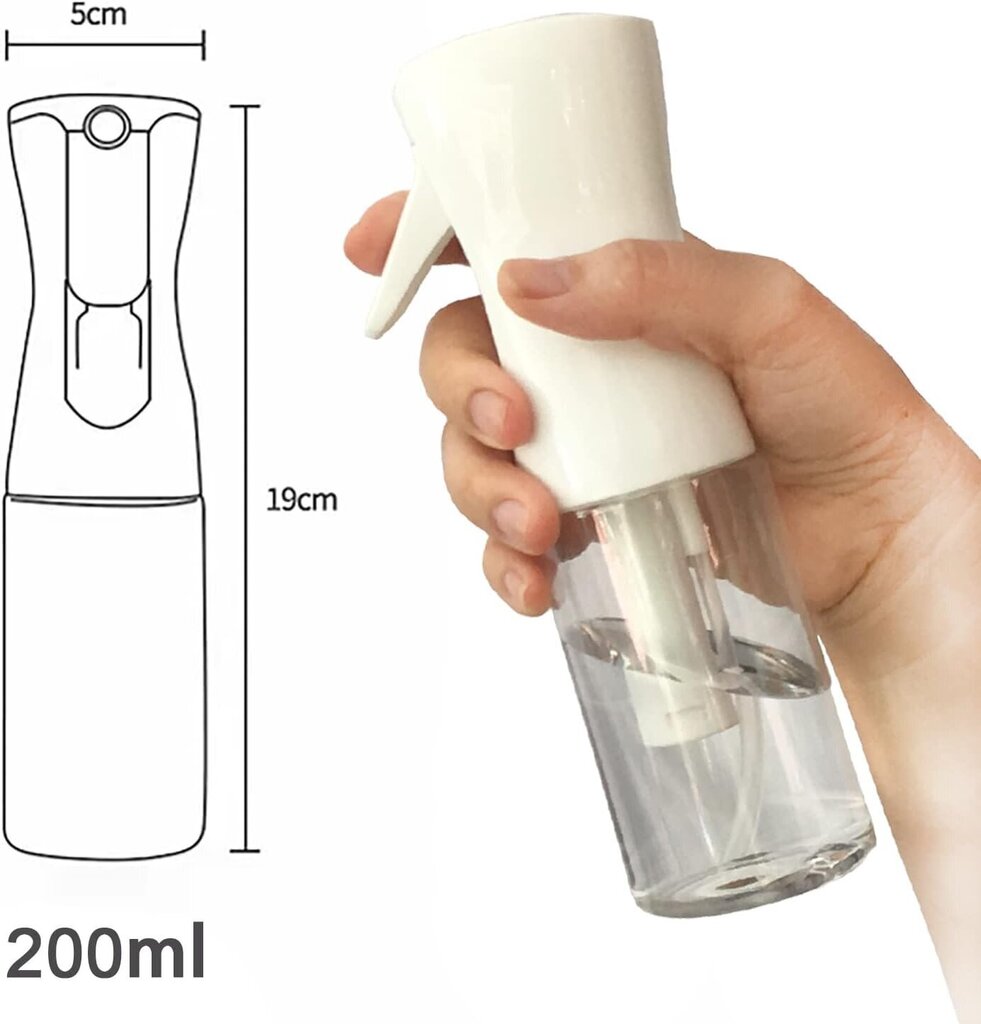 Mmsga Vesisuihkupullo, 200 ml hinta ja tiedot | Kosmetiikkalaukut ja peilit | hobbyhall.fi