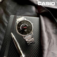 Miesten kello Casio laatikolla, hopea/musta hinta ja tiedot | Miesten kellot | hobbyhall.fi