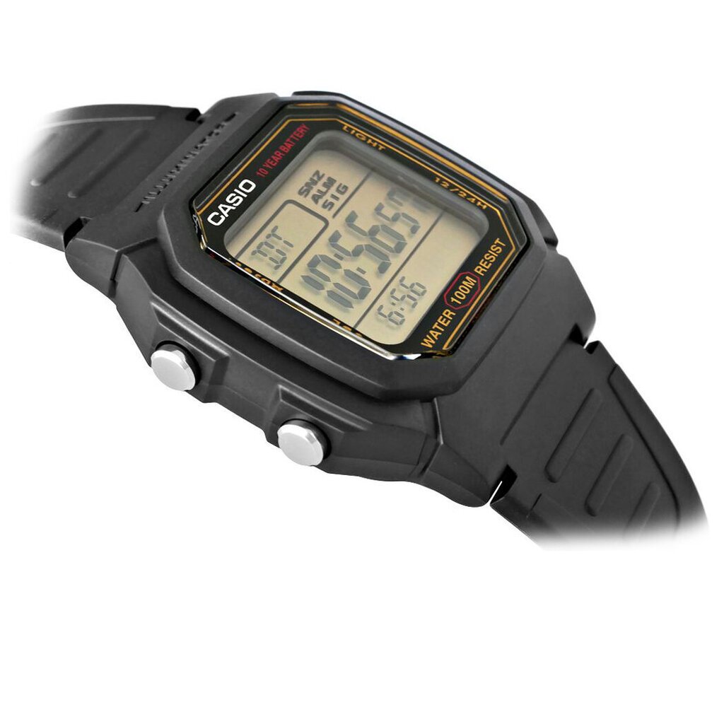 Miesten kello Casio W-800HG-9AVDF, musta hinta ja tiedot | Miesten kellot | hobbyhall.fi