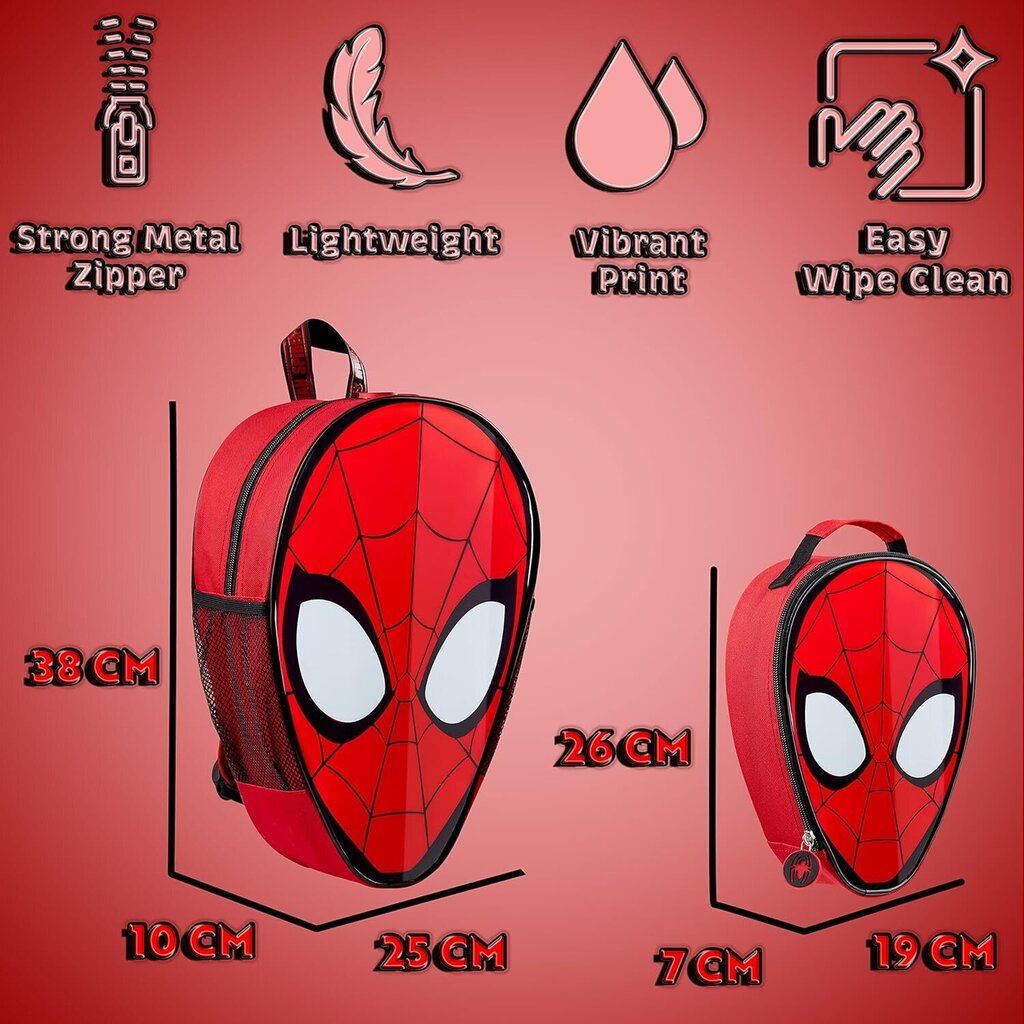 Marvel Spiderman koulureppu hinta ja tiedot | Koulureput ja -laukut | hobbyhall.fi