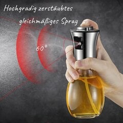 Auyeetek Oil Spray Bottle, 200ml, 2 kpl. hinta ja tiedot | Keittiövälineet | hobbyhall.fi