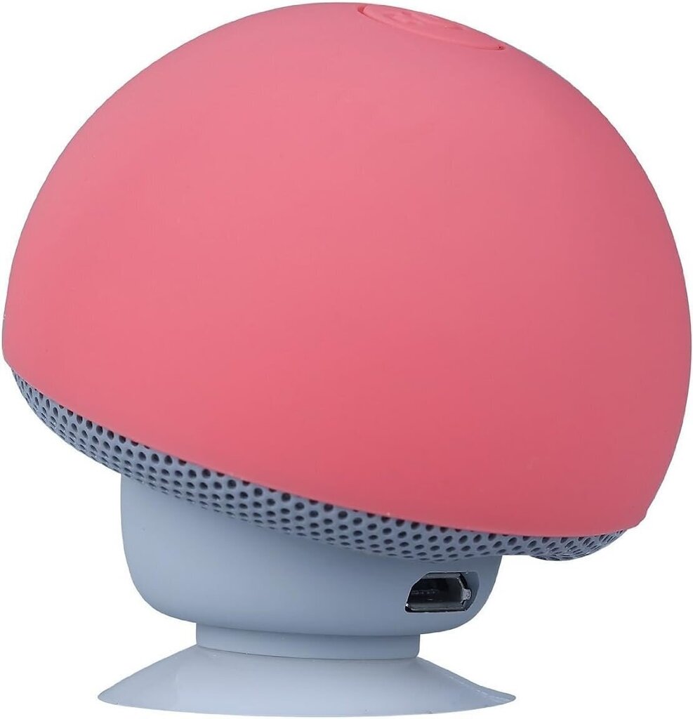 Langaton Sudroid Mushroom Mini Bluetooth -kaiutin mikrofonilla, punainen hinta ja tiedot | Kaiuttimet | hobbyhall.fi