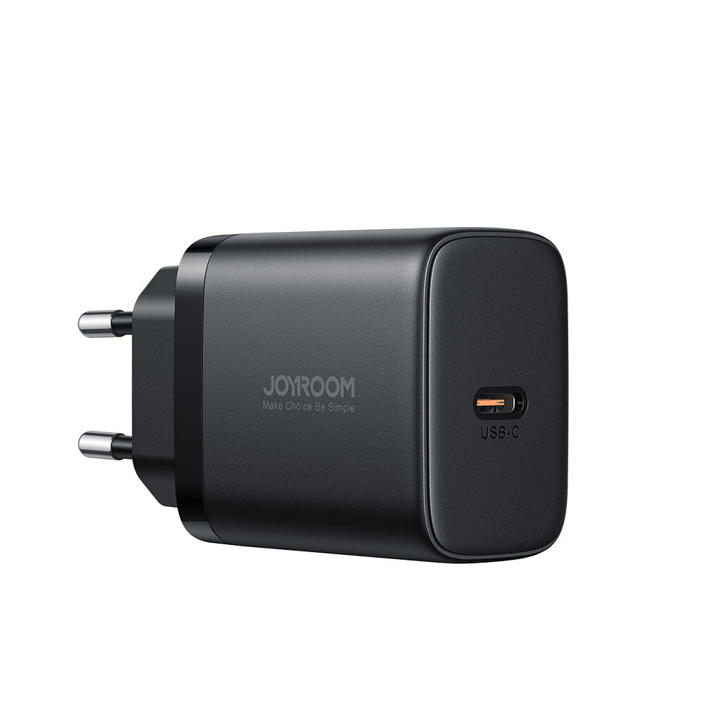 Nopea pieni USB-C 25W laturi 1m USB-C kaapelilla, musta hinta ja tiedot | Puhelimen laturit | hobbyhall.fi