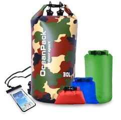 Vedenpitävä reppu JAMUILS Dry Bag, 30 l hinta ja tiedot | Urheilukassit ja reput | hobbyhall.fi