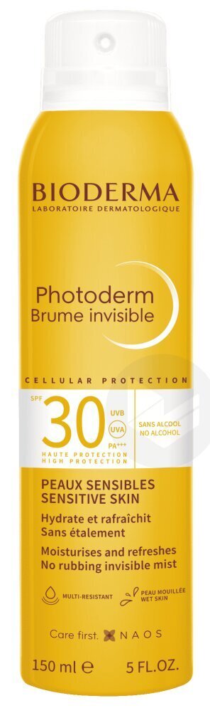 bioderma photoderm brume spf-30 aurinkosumu, 150 ml hinta ja tiedot | Itseruskettavat voiteet | hobbyhall.fi