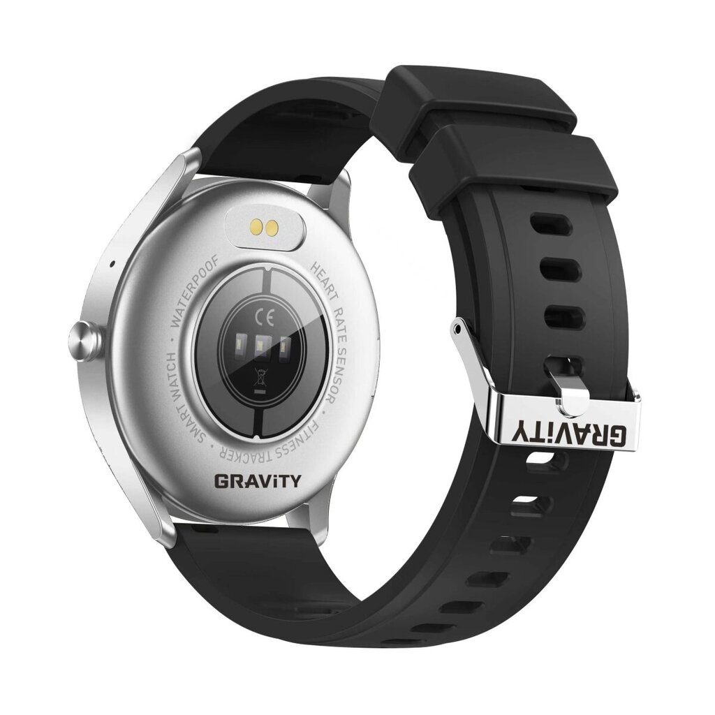 Älykello unisex Gravity GT2-6, musta hinta ja tiedot | Älykellot | hobbyhall.fi