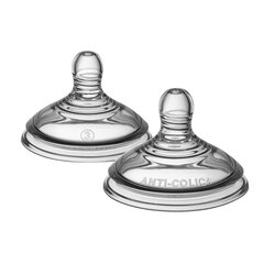 Tommee Tippee tutit medium flow antikoliikkia 2kpl 42122451 hinta ja tiedot | Tuttipullot ja tarvikkeet | hobbyhall.fi