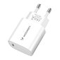 20W USB-C verkkolaturi 100-240V, valkoinen hinta ja tiedot | Puhelimen laturit | hobbyhall.fi