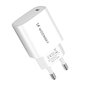 20W USB-C verkkolaturi 100-240V, valkoinen hinta ja tiedot | Puhelimen laturit | hobbyhall.fi