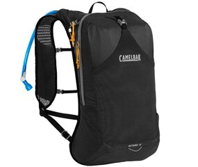 Reppu CamelBak Octane 12, Fusion 2L, musta/aprikoosi hinta ja tiedot | Tietokonelaukut | hobbyhall.fi