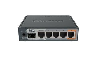 MikroTik Router hEX S RB760iGS 10 hinta ja tiedot | Reitittimet ja modeemit | hobbyhall.fi